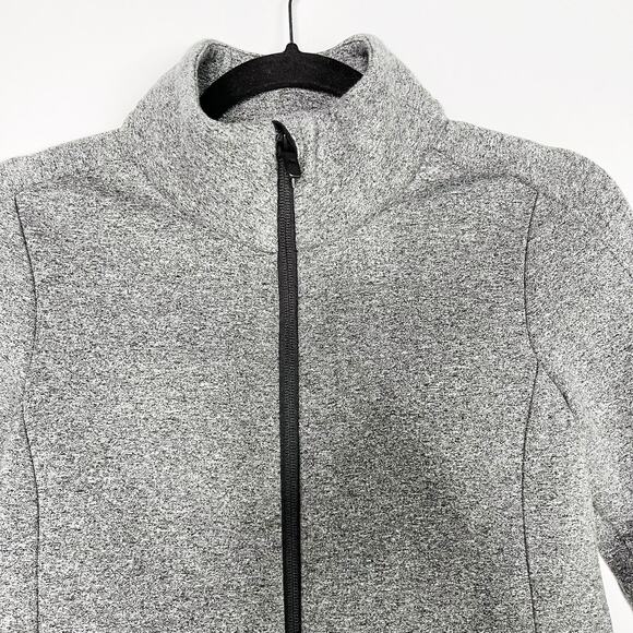 Lululemon Going Places Jacket Heathered Speckled Black / Black 4 Womens Spacer - Picture 5 of 10
